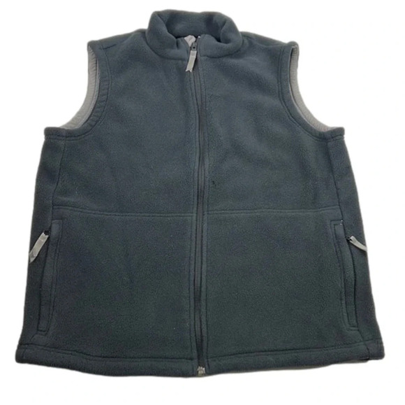 Youth MEC Mountain Equipment Co-op Fleece Zip Up  Vest - Picture 1 of 6